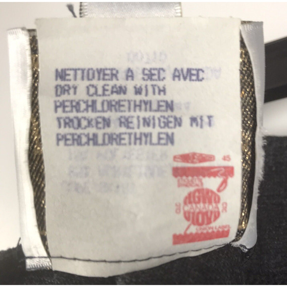 Vintage Joseph Ribkoff Creations Straight Pencil Skirt Gray Made In Canada Sz 12 - Picture 7 of 7